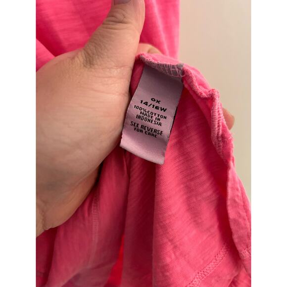 Catherines Riviera Hooded Tunic Performance Top Plus Size 0X 14/16 - Picture 6 of 7